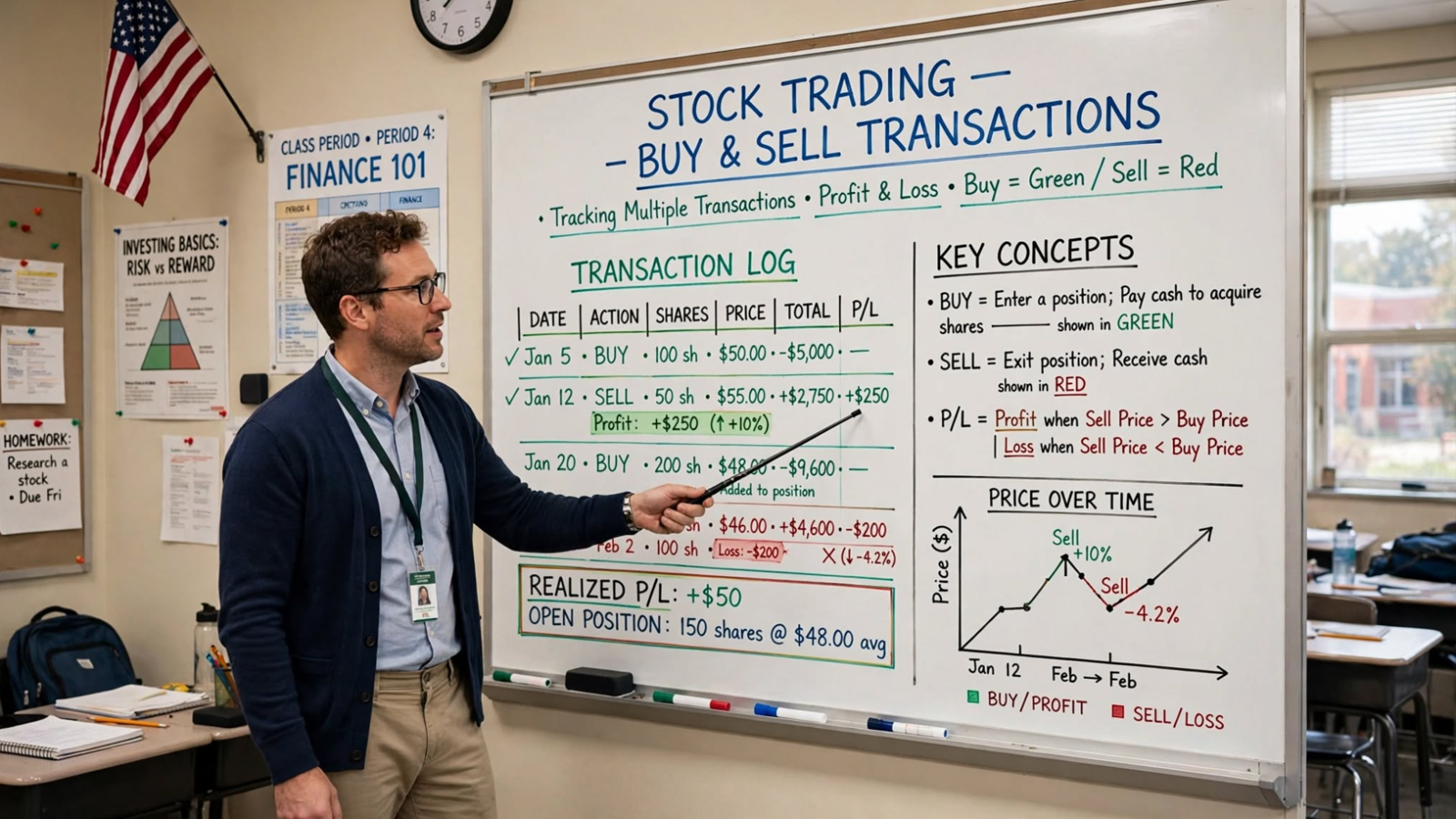 Learn to maximize stock profit with multiple transactions in C: naive, local min/max, and O(n) accumulation approaches. Master greedy algorithms.